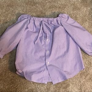 Dress Shirt Buttoned Blouse